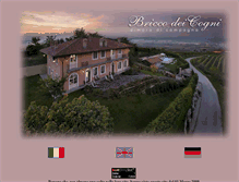 Tablet Screenshot of briccodeicogni.it